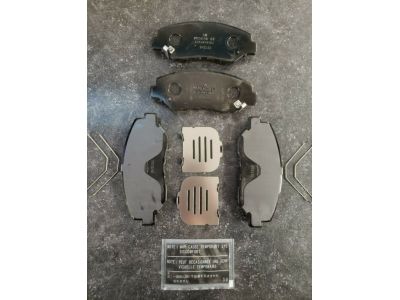 Honda 45022-TBA-A00 Set, Pad Front