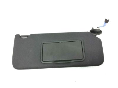 Honda 83230-T3L-A12ZC Sunvisor Assembly, Passenger Side (Graphite Black) (Mirror)