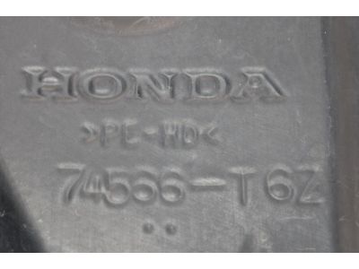 Honda 74566-T6Z-A00 Cover, Middle Floor