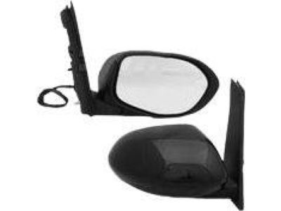 Honda 76250-TK8-A61ZD Mirror, Driver Side Door (Crystal Black Pearl)
