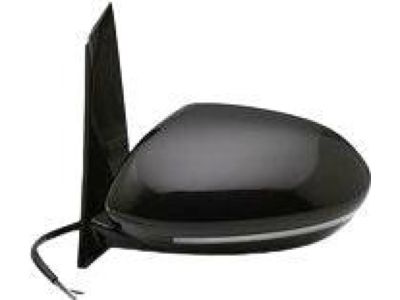 Honda 76250-TK8-A61ZD Mirror, Driver Side Door (Crystal Black Pearl)