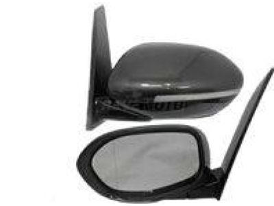 Honda 76250-TK8-A61ZD Mirror, Driver Side Door (Crystal Black Pearl)