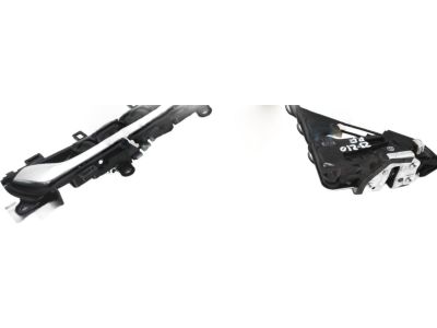 Honda 72120-TVA-A01ZA Handle Assembly, Passenger Side Inside (Deep Black)