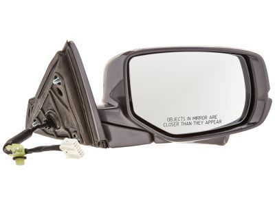 Honda 76200-T3L-A62ZC Mirror Assembly, Passenger Side Door (Modern Steel Metallic) (R.C.) (Heated)