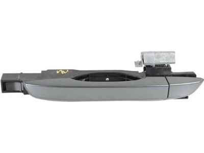 Honda 72681-TEA-T71ZE Handle, Driver Side (Polished Metal Metallic)