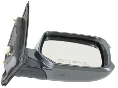 Honda 76200-SZA-A33ZL Mirror, Passenger Side Door (Polished Metal Metallic)