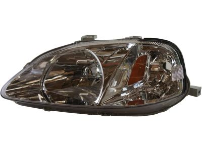 Honda 33151-SX0-A02 Headlight Unit, Driver Side