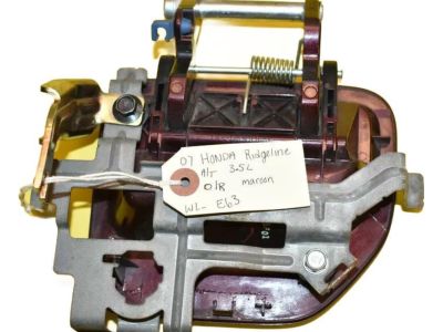 Honda 72680-SJC-A01ZK Handle Assembly, Left Rear Door (Outer) (Dark Cherry Pearl)