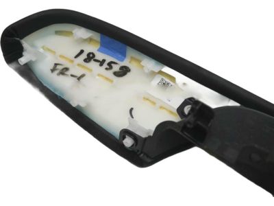 Honda 83552-TG7-A01ZB Armrest Assembly, Left Front Door Lining (Deep Black)