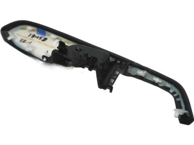 Honda 83552-TG7-A01ZB Armrest Assembly, Left Front Door Lining (Deep Black)