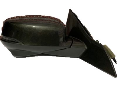 Honda 76200-T2G-A42ZH Mirror Assembly, Passenger Side Door (Hematite Metallic) (R.C.) (Heated)