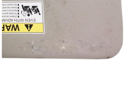 Honda 83230-TRT-A52ZA Sunvisor Assembly, Passenger Side (Platinum Gray) (Mirror)