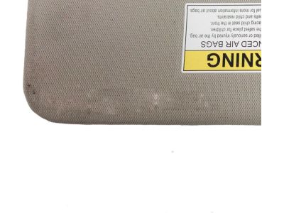 Honda 83230-TRT-A52ZA Sunvisor Assembly, Passenger Side (Platinum Gray) (Mirror)