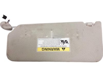 Honda 83230-TRT-A52ZA Sunvisor Assembly, Passenger Side (Platinum Gray) (Mirror)