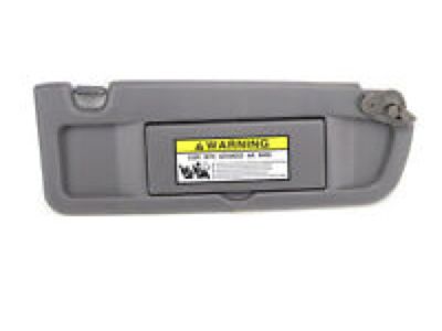 Honda 83230-SDA-A01ZA Sunvisor Assembly, Passenger Side (Clear Gray) (Mirror)