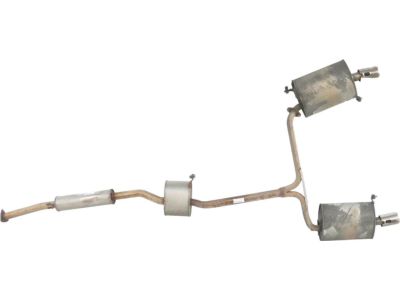 Honda 18030-SDP-A14 Muffler Set, Passenger Side Exhuast