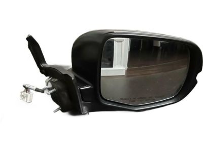 Honda 76200-TG7-A61ZB Mirror Assembly, Passenger Side Door (Lunar Silver Metallic)