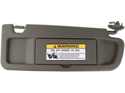 Honda 83230-SNA-A01ZA Sunvisor Assembly, Passenger Side (Atlas Gray) (Mirror)