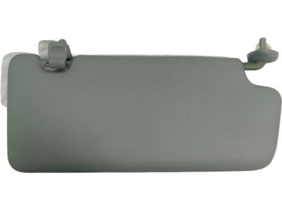 Honda 83230-TR0-A01ZA Sunvisor Assembly, Passenger Side (Clear Gray) (Mirror)