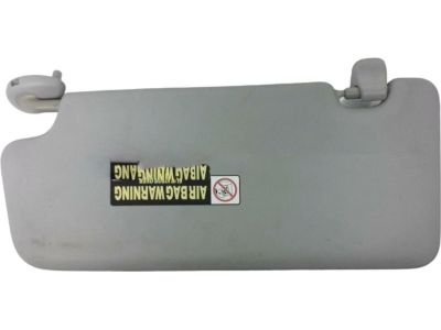 Honda 83230-TR0-A01ZA Sunvisor Assembly, Passenger Side (Clear Gray) (Mirror)