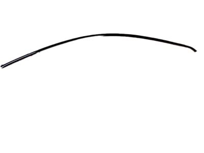 Honda 72425-SDN-A02ZA Molding Assy., R. FR. Door Sash *NH555* (BLACK GLOSS 80)