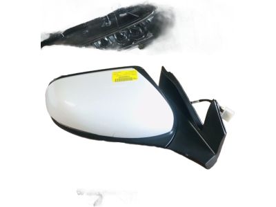Honda 76200-TG7-A81ZJ Mirror Assembly, Passenger Side Door (Platinum White Pearl)