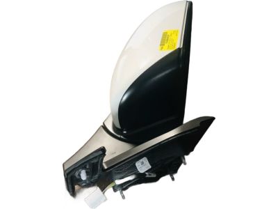 Honda 76200-TG7-A81ZJ Mirror Assembly, Passenger Side Door (Platinum White Pearl)