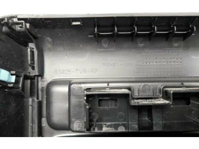 Honda 83411-TVA-A01ZA Garnish Assy., RR. *NH900L* (DEEP BLACK)