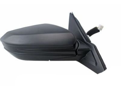 Honda 76208-TBG-A01ZA Mirror Sub-Assembly, Passenger Side (Flat Black)