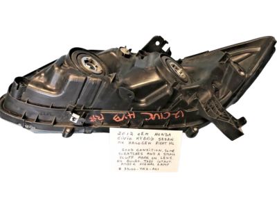 Honda 33100-TR2-A01 Headlight Assembly, Passenger Side