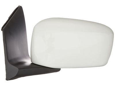 Honda 76250-SHJ-A43ZD Mirror Assembly, Driver Side Door (Taffeta White) (Heated)