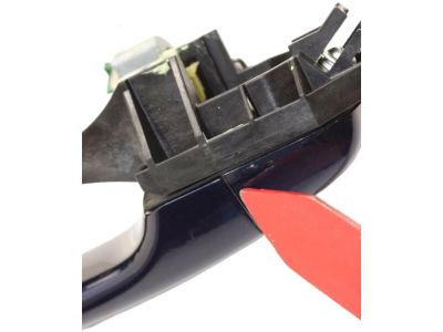 Honda 72141-TVA-A91ZJ Handle, Passenger Side (Obsidian Blue Pearl)