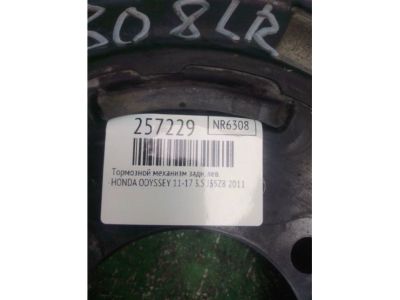 Honda 43120-TK8-A01 Plate, Driver Side Brake Back