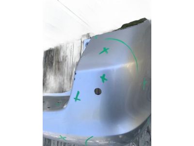 Honda 04715-SDA-A90ZZ Face, Rear Bumper (Dot)