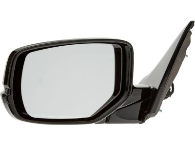Honda 76250-T2G-A11ZC Mirror Assembly, Driver Side Door (Crystal Black Pearl) (R.C.) (Heated)