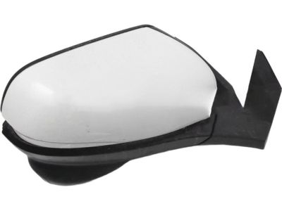 Honda 76200-T6Z-A11ZE Mirror Assembly, Passenger Side Door (White Diamond Pearl) (R.C.)