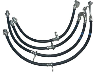 Honda 01465-TGH-A00 Hose Set, Left Front Brake