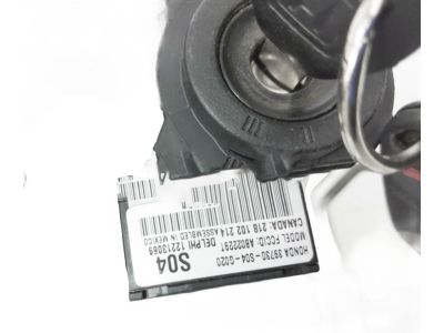 Honda 35100-S3Y-A12 Lock Assy., Steering
