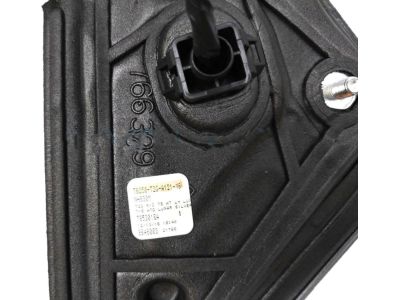 Honda 76250-T2G-A12ZV Mirror Assembly, Driver Side Door (Lunar Silver Metallic) (R.C.) (Heated)