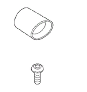 Honda 08F53-SDP-100B Gold Exhaust Finisher