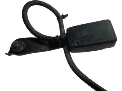 Honda 04816-SLN-A00ZA Buckle Set, L. FR. Seat Belt *NH167L* (GRAPHITE BLACK)