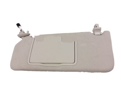 Honda 83280-TRT-A52ZA Sunvisor Assembly, Driver Side (Platinum Gray) (Mirror)