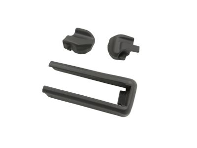 Honda 81507-TLA-A01ZA Cover, L. FR. Seat Foot (Outer) *NH900L* (RR) (DEEP BLACK)