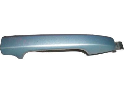 Honda 72180-SNA-A11ZE Handle Assembly, Driver Side Door (Outer) (Silver Metallic)