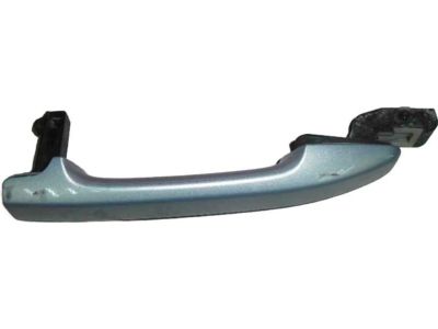 Honda 72180-SNA-A11ZE Handle Assembly, Driver Side Door (Outer) (Silver Metallic)