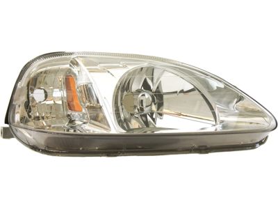 Honda 33101-SX0-A02 Headlight Unit, Passenger Side