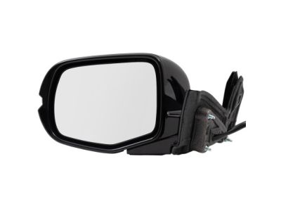 Honda 76250-TG7-A22ZD Mirror Assembly, Driver Side (Crystal Black Pearl)