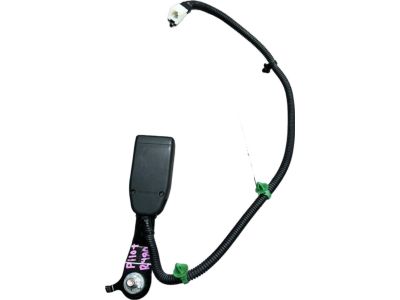 Honda 04813-SZA-A41ZA Buckle Set, R. FR. Seat Belt *NH167L* (GRAPHITE BLACK)