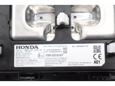 Honda 77297-TG7-A21ZA MAT, POCKET *NH900L* (DEEP BLACK)