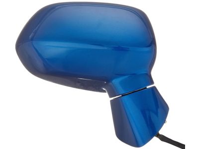 Honda 76200-SLN-A01ZA Mirror Assembly, Passenger Side Door (Vivid Blue Pearl) (R.C.)